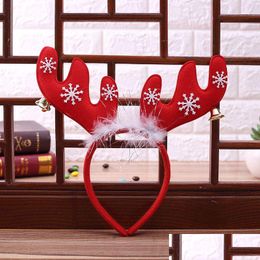 Christmas Decorations Christmas Decorations Kids Antler Headband Merry Garland New Year Decoration Party Favors Natal Q Home Garden Fe Dhisl