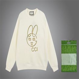 Men's Plus Size Hoodies & Sweatshirts New AOP Jacquard Letter Printing Knitted Sweater Customised Jacquard Knitting Machine Enlarged Detail Round Neck Sweater t3v23
