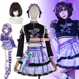 Pre-sales Shinonome Ena Cosplay Costumes Anime Clothing with Backpack Wig Girl Skirt Project Sekai Colourful Stage Feat 25jicosplay