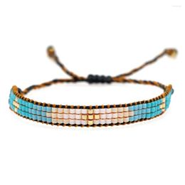 Charm Bracelets YASTYT Boho Miyuki Bracelet For Women Cross Pattern Jewelry Bohemian Pulseras Mujer Moda 2023 Handmade Jewellery