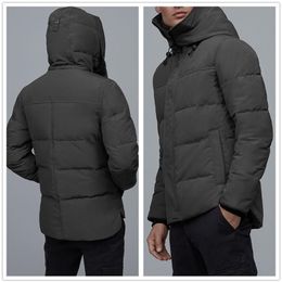 Winter Outdoor Leisure sports Designer down jacket white duck windbreak Mens Parkas Jackets Collar hat keep warm real wolf skin fa2787