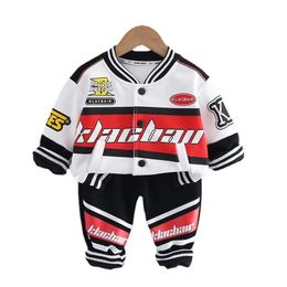 Clothing Sets Spring Autumn Children Girls Outfits Baby Clothes Boys Sports Jacket Pants 2PcsSets Toddler Casual Costume Kids Tracksuits 231009