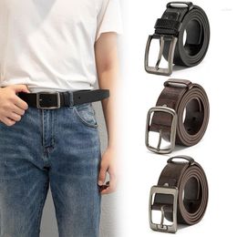 Belts Cow Genuine Leather Luxury Strap Male For Men Fashion Classice Vintage Pin Buckle Belt