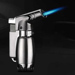 Lighters Kitchen Lighters Factory Direct Sales BK-851 Mini Portable No Gas Lighters Metal Windproof Small Spray Gun Small Welding Torches Lighter KCM2