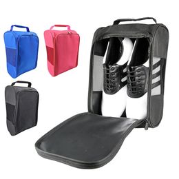 Other Golf Products Portable Mini Shoe Bag Nylon Shoes Bags Lightweight Handbag for Travel Golfing Camping 231010