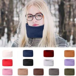 Bandanas Windproof Neck Warmer Collar Protection Riding Bib Solid Colour Thermal Scarf Thickening Ski Motorcycle Men Women