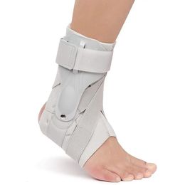 Supporto per caviglia 1 pezzo Tutore per caviglia con stabilizzatori laterali e cintura di fissaggio regolabile Protezione contro distorsioni della caviglia per il recupero da infortuni Artrite 231010