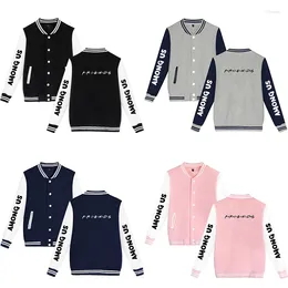 Men's Jackets Print Friends Baseball Jacket Coat Hip Hop Style Men Women Hoodie Sweatshirts Tops Casual Long Sleeve Couple Hoodies