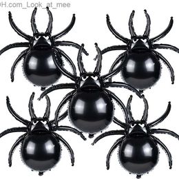 Other Event Party Supplies Giant Spider Balloons Halloween Pumpkin Bat Skeleton Foil Balloon For Happy Birthday Decor Props Kids Globos Toy Q231010