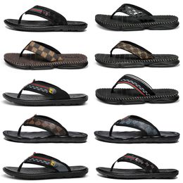 2023 New top design men's sandals summer shoes outdoor casual flip-flops beach pair men's slippers size 39-45