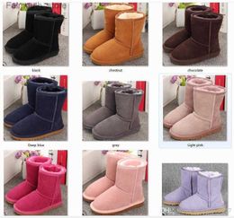 Boots 2023 Hot sell Brand Children Girls Boots Shoes Winter Warm Toddler Boys Boots Kids Snow Boots Children's Plush Warm Shoes Q231011