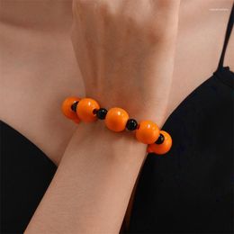 Charm Bracelets Halloween Bead Bracelet Handmade Bangles For Women Year Jewellery Gift Kids Aesthetic Party Accessories Pulseras