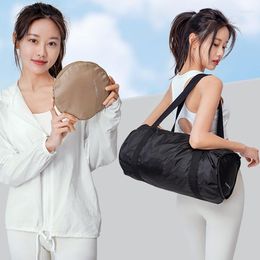 Outdoor Bags 48 28Cm Folded Luxury Women's Travel Designer Round Crossbody Shoulder Purses Handbag Women Clutch Gym Tote Bag