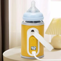 Bottle Warmers Sterilizers# Baby Bottle Warmer Milk Heating Keeper with Constant Temperature Warming for Breastfeeding Night Feeding Daily Use 231010