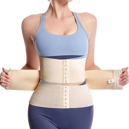 Waist Tummy Shaper Bandage Wrap Trimmer Belt Trainer Body Shapewear Cinchers Flat Belly Postpartum Sheath Girdle Corset 231010