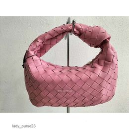 Bottegaas Woven Venetas Evening Jodies Bags Jodie Bag Leather Colours Knotted Handbag Design High-end Dumpling Cowhorn I38l