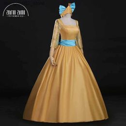 Theme Costume Custom Made Cartoon Movie Anastasia Cosplay Come Halloween Comes For women Dress Princess Come Q231010