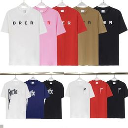 Designer brand luxury mens womens t shirts 100% pure cotton short sleeves t-shirts cute letters pattern print summer casual comfor261F