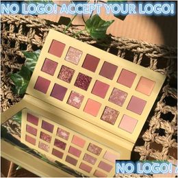 Eye Shadow 18 Colour Nude Glitter Eyeshadow Matte Shimmer Eye Shadow Palette Accept Your Logo Health Beauty Makeup Eyes Dh7Ss