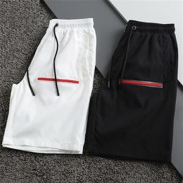 Brand designer shorts sportswear athletic Summer Fashion Street Wear Quick Drying Swimsuit Printed board Beach pants Black White S259d