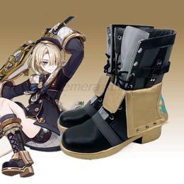 Freminet Game Genshin Impact Freminet Cosplay Shoes Boots for Man and Womancosplay