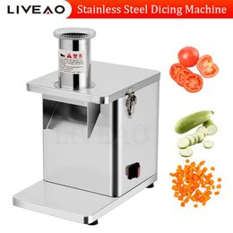 Commercial Hotel Restaurant Electric Fruit Vegetable Mincer Cutter Cutting Machine Price