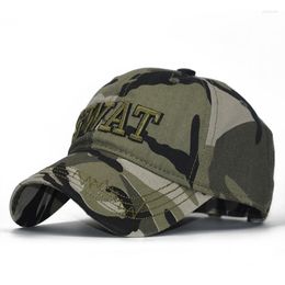 Ball Caps Camouflage Tactical Baseball Cap Military Trucker Hats Army Combat Classic Hunting For Men Outdoor Hiking Snapback Mens