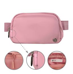 Lulul Fleece Chest Belt Bag Yoga Sport Lululemens Women Luxury Crossbody Designer Fanny Pack Portable Water Proof Waist Bum Bag Nwe Storage Wallet