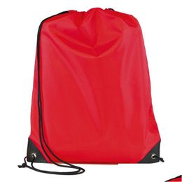 Storage Bags Dstring Backpack Bag String Backpacks Cinch Sacks Bags Bk For School Trip Waterproof Home Garden Housekeeping Organizatio Dhipl