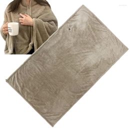 Blankets Heated Blanket Electric Throw Warming For Waist And Back Soft Lap Overblanket Bedroom