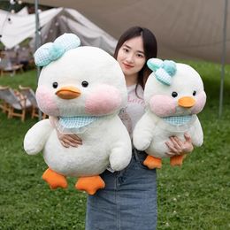 Plush Dolls Creative Little Fat Duckle Toy Cute Duck Fluffy Doll Pillow Boy Girl Birthday Gift Room Decoration Stuffed Animals 231009