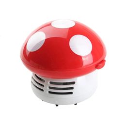 Vacuum Parts Accessories Cleaner 6 Colors Cute Mini Mushroom Corner Desk Table Dust For Car Home Computer Sweeper 231009