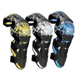 Elbow Knee Pads 2pcs Motorcycle Knee Pads Motocross Knee Protectors Guards Armour Protective Kneepad Gear Moto MTB Racing Elbow Knee Pads Guard 231010