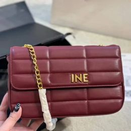 Classic chain Bag luxury bag designer's new handbag leather square cross body bag Fashion handbag
