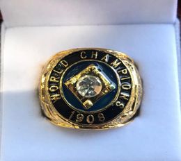 Three Stone Rings Drop Shipping 1908 World Series ship Ring01234567554459