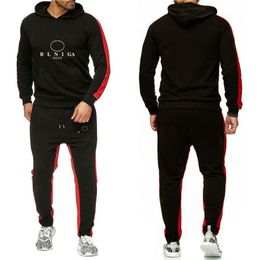 Fashion designer brand clothes men's Tracksuits hooded sports suit jogging suit267Q