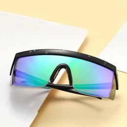 Sunglasses Large Frame Joined Body Square Men's Brand Designer Fashion Sun Glasses Men Outdoor Sports Cycling Eyewear UV400