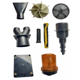 Industrial plastic parts, can be Customised according to drawings or samples, gears, fans, shells, shields and other plastic products, more preferential