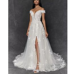 Berta A Line Wedding Dresses Satin Wedding Dress vestidos de novia designer bridal gowns 07jhg