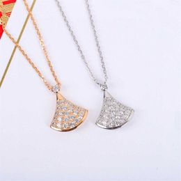 S925 silver pendant necklace with diamond for women wedding Jewellery gift earring PS3663337n
