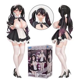 Mascot Costumes 27cm Bfull Fots Japan Anime Girl Figure Kou Jikyuu Maid Cafe Tenin San Sexy Action Figure Adult Collectible Model Doll Toys Gift