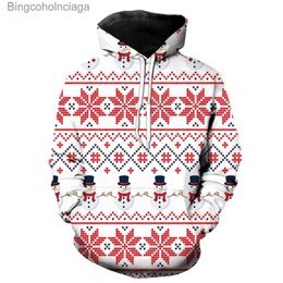 Women's Hoodies Sweatshirts Santa Claus Christmas Tree Men's Hoodies Oversized Hip Hop Casual Teens Unisex Spring Sweatshirts With Hood Jackets StreetwearL231011