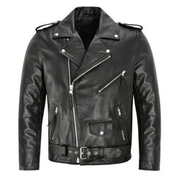 Men's Leather Faux Leather Boutique Punk Men PU Leather Jacket Motorcycle Fashion Slim Fit Leather Coat 231010