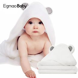 Towels Robes Organic Bamboo Hooded Baby Towel Ultra Soft and Super Absorbent Baby Bath Towels Washcloth for borns Infants and Toddlers 231010