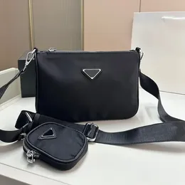 Fannypack Designer Waist Bags Black Fanny Packs Mens Nylon Bumbag Womens Chest Bag Belt Bags Temperament Bumbags Crossbody Bag