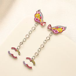 Women Chain Dangle Earrings Romantic Style Designer Jewellery High Quality Boutique Pendant Earrings Designed for Women Love Gift Earrings