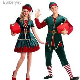 Theme Costume Christmas Cosplay Tree Come Carnival Party Green Woman Man Couple Winter Warm Stage Performance Photo dio Props ClothesL231010