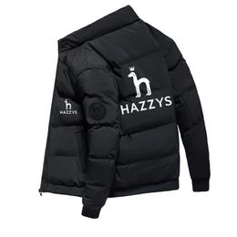 Men's Jackets Hazzys Parka Jacket Men Puffer Cotton Padded Warm Coats Autumn Winter Plus Size Thicken Windbreaker 231011