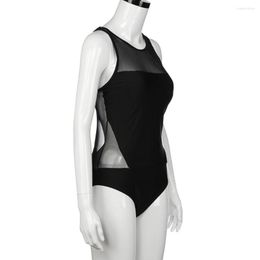 Women's Swimwear Sexy Backless Black Beachwear Women Elastic Swimwears Tankinis Set