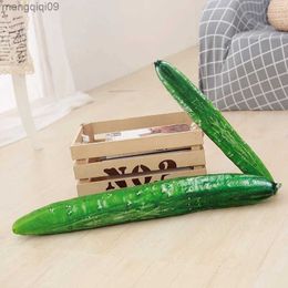 Christmas Decorations 70/110cm Funny Cucumber Plush Toy Stuffed Cute Fruits Funny Kids Children Christmas Gift